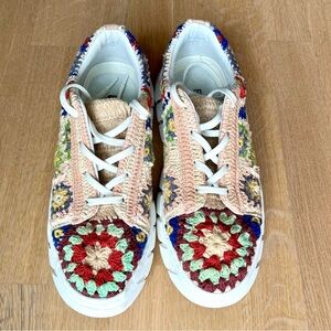 Free People - Catch Me If You Can Crochet Sneaker